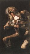 Francisco Goya saturn Spain oil painting artist